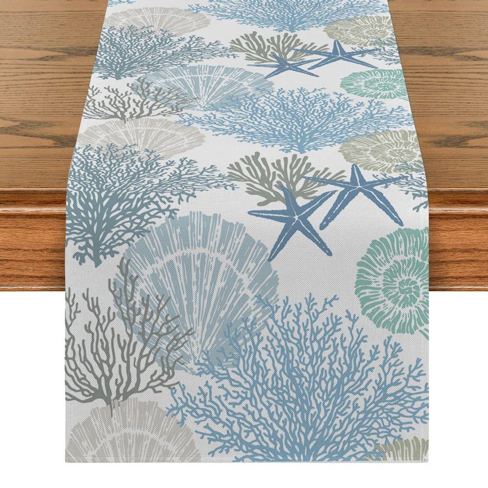 Starfish Pattern Table Cover Linen Tablecloth Multi Size Ocean Table Runner Table Decoration 33X150CM
Starfish Pattern Table Cover Linen Tablecloth Multi Size Ocean Table Runner Table Decoration 33X150CM
