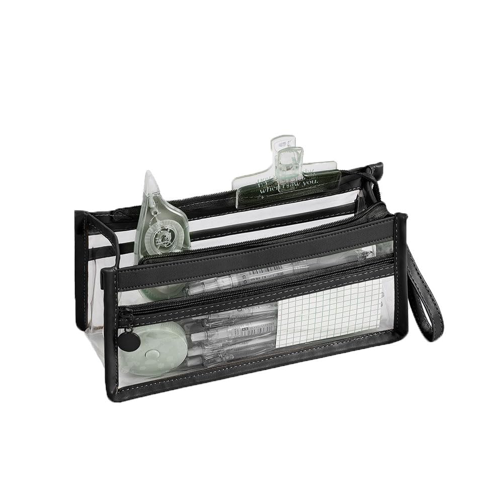 Nannlia Карандаш Большой Корейский Простой Подходит для Старших Средних и Студентов Мальчиков и Девочек Чехол, Прозрачный, Вместимость, Стильный, Стиль, Милый, чёрный
Nannlia Карандаш Большой Корейский Простой Подходит для Старших Средних и Студентов Мальчиков и Девочек Чехол, Прозрачный, Вместимость, Стильный, Стиль, Милый, чёрный