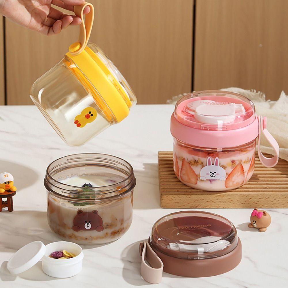 650ml Breakfast Cups Seal Oats Container Portable Salad Cup for Oatmeal Cereal Nut Yogurt рожевий
650ml Breakfast Cups Seal Oats Container Portable Salad Cup for Oatmeal Cereal Nut Yogurt рожевий