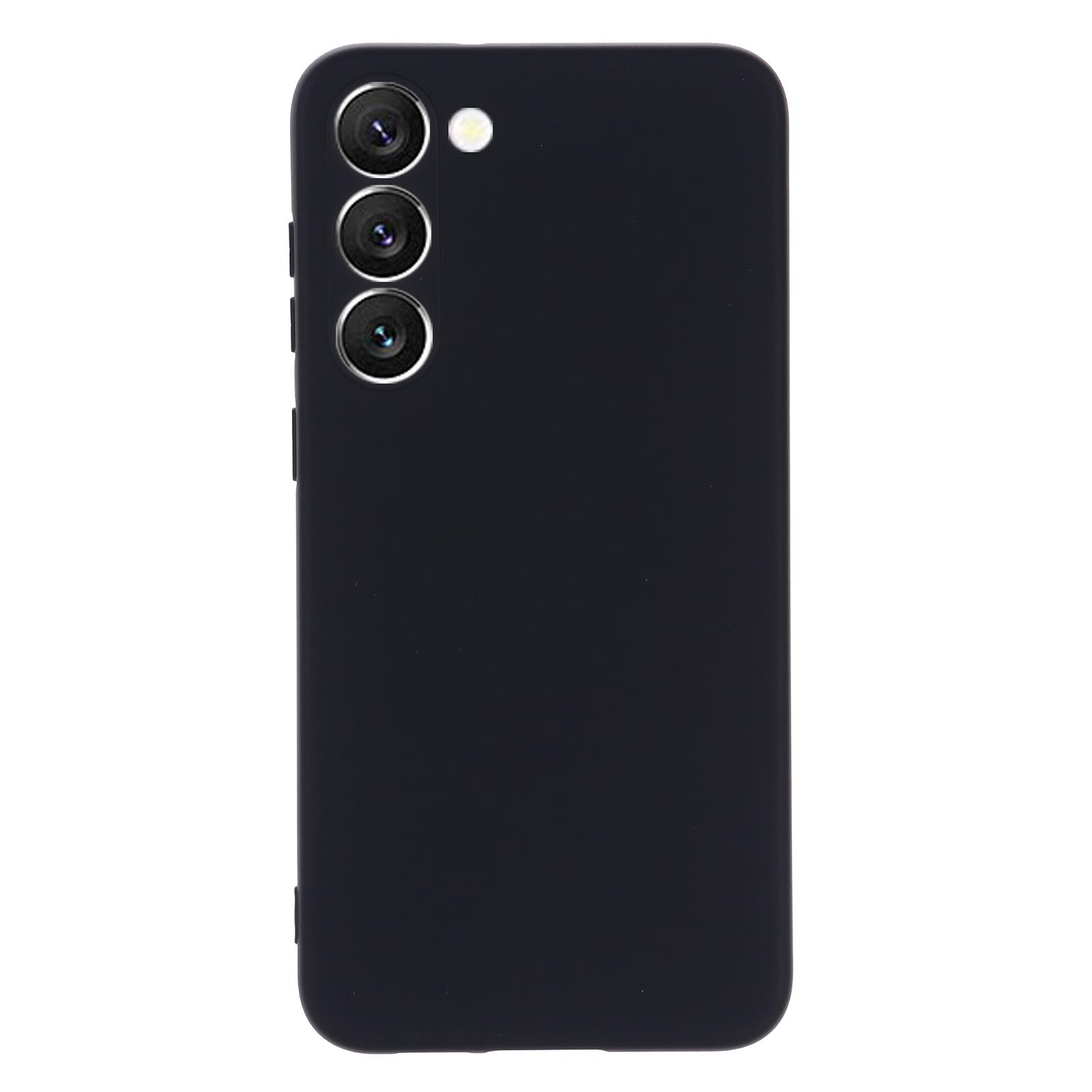 For Samsung Galaxy S23+ Phone Case,Liquid Silicone+Soft Lining Anti-drop Protective Back Cover with Strap Black
For Samsung Galaxy S23+ Phone Case,Liquid Silicone+Soft Lining Anti-drop Protective Back Cover with Strap Black