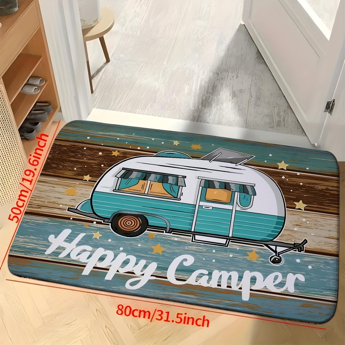 VIKAMA Creative Style Carpet Happy Camper Doormat Welcome Mat Warm Rug For Bedroom Carpet For Live Room Bathroom Mat Home Decor 40X60CM (1.3X2FT
VIKAMA Creative Style Carpet Happy Camper Doormat Welcome Mat Warm Rug For Bedroom Carpet For Live Room Bathroom Mat Home Decor 40X60CM (1.3X2FT
