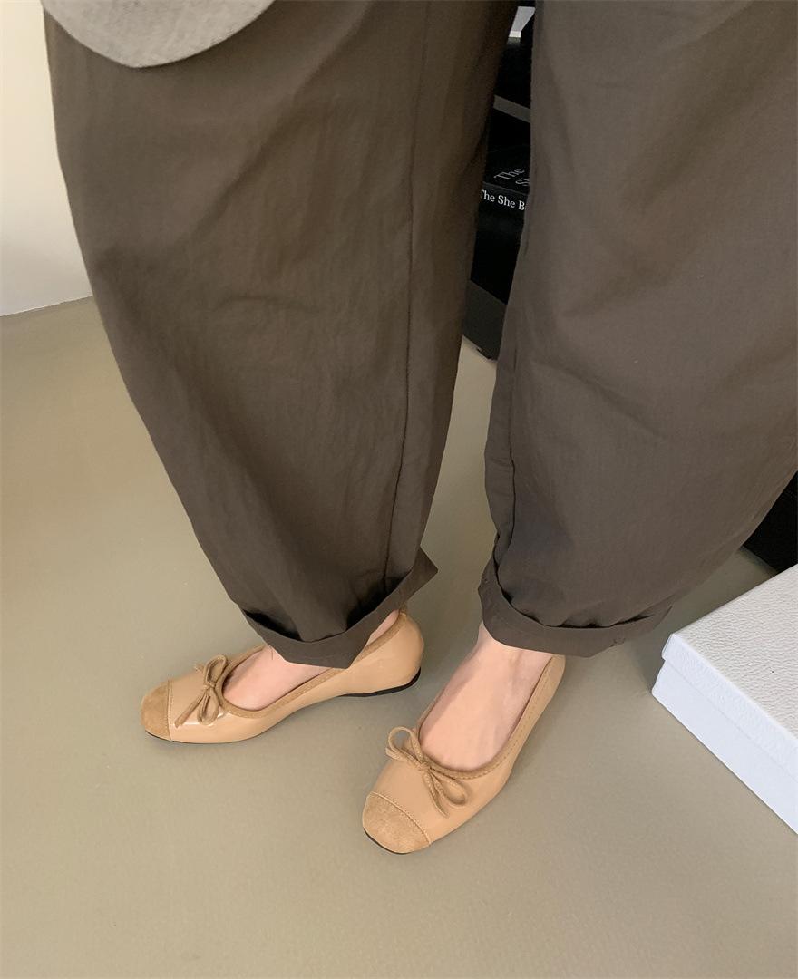2025 Gentle Evening Wind Bow Suede Single Shoes Inner Women s Shoes Shallow Mouth Soft Sole Grandma Shoes Ballet Shoes 39 абрикосовий
2025 Gentle Evening Wind Bow Suede Single Shoes Inner Women s Shoes Shallow Mouth Soft Sole Grandma Shoes Ballet Shoes 39 абрикосовий