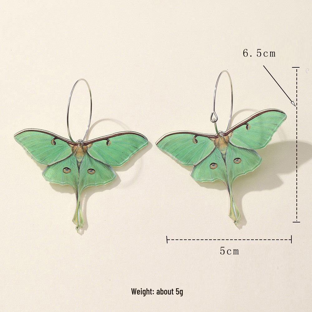 2025 European High-Class Green Acrylic Butterfly Moth Earrings: Elegant & Unique
2025 European High-Class Green Acrylic Butterfly Moth Earrings: Elegant & Unique