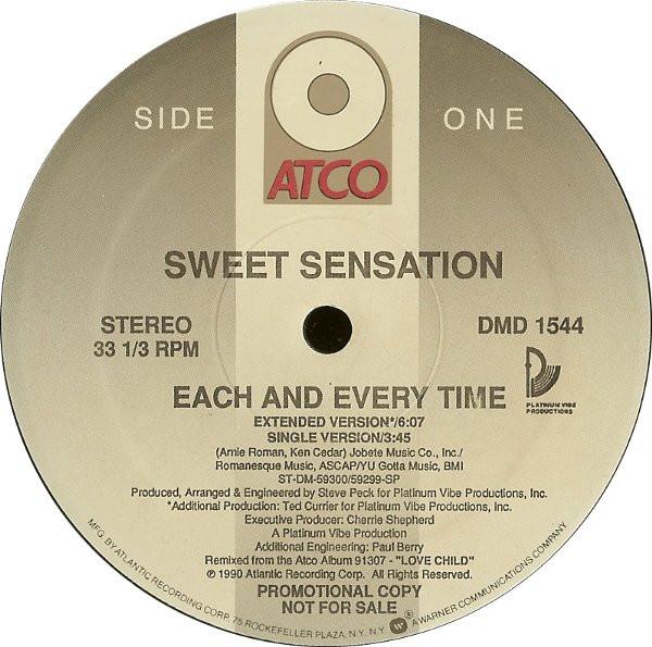 12-дюймовая пластинка SWEET SENSATION Each And Every Time DMD1544PROMO ATCO Records 1990 US SoulFunk Б/у
12-дюймовая пластинка SWEET SENSATION Each And Every Time DMD1544PROMO ATCO Records 1990 US SoulFunk Б/у