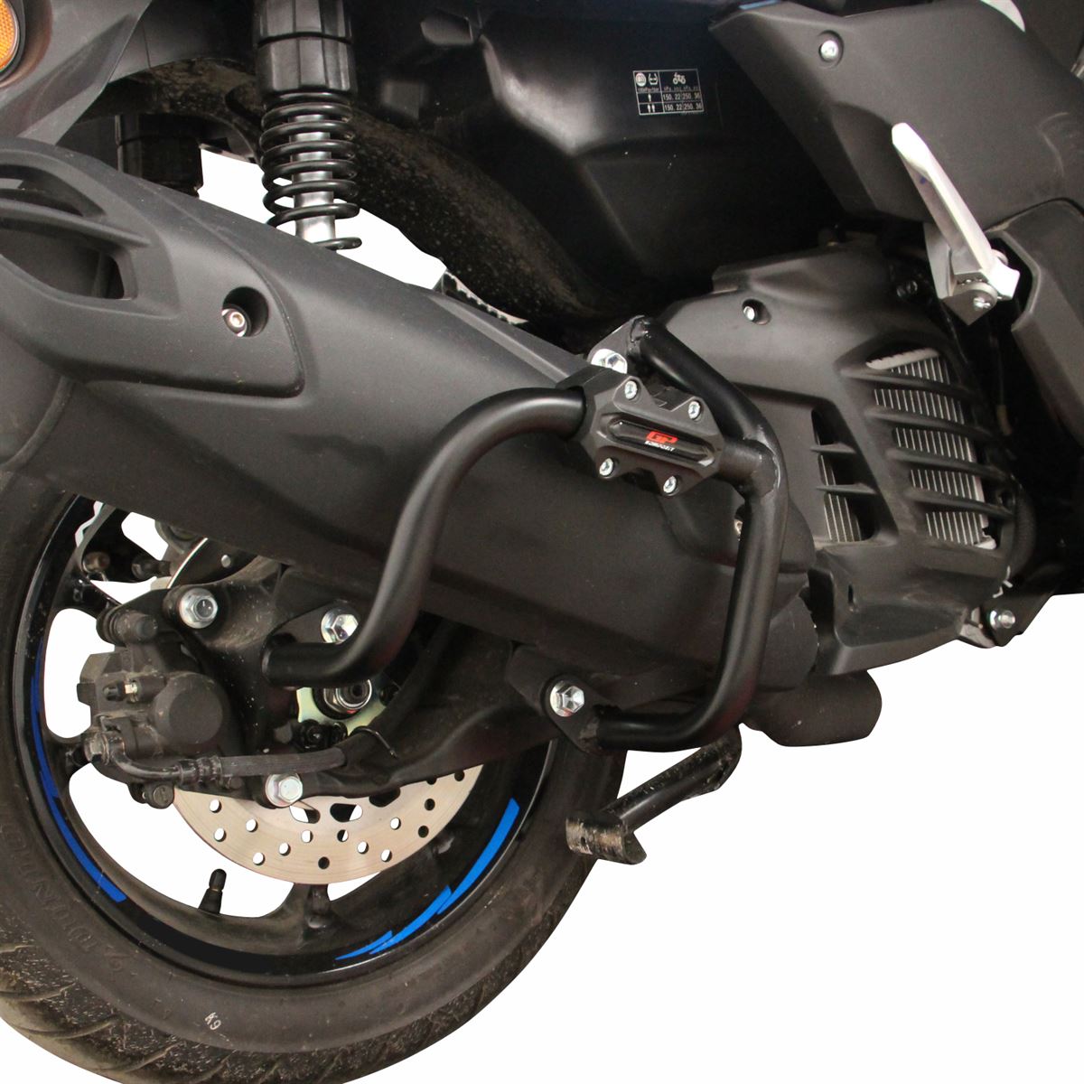 GP Composite Yamaha NMAX 125 / 155 2021-2024 Сумісна захисна планка для вихлопу, чорна
GP Composite Yamaha NMAX 125 / 155 2021-2024 Сумісна захисна планка для вихлопу, чорна