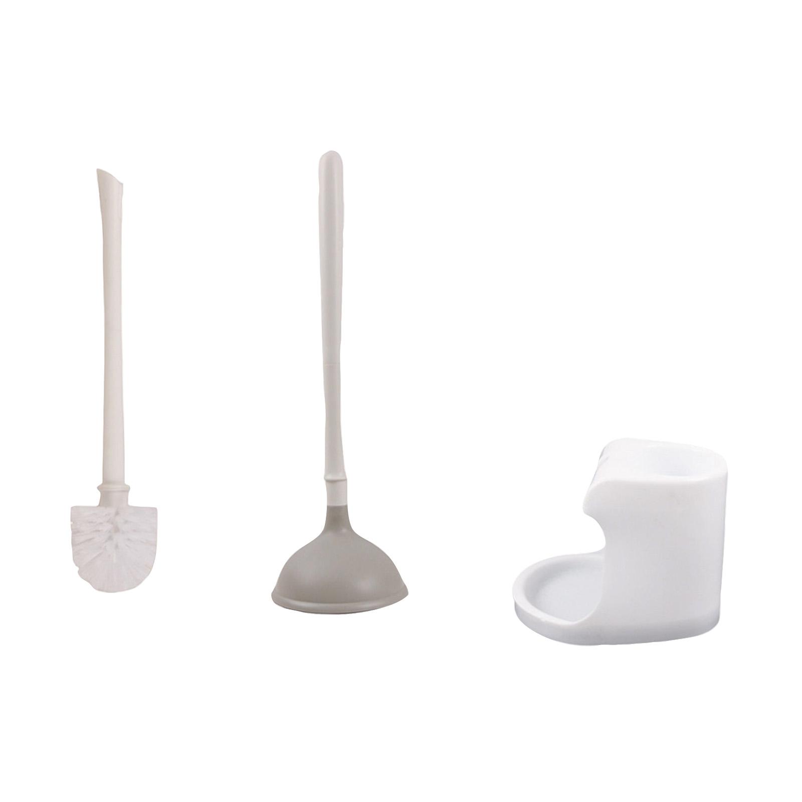 Toilet Brush and Plunger Set with Holder Durable Cleaning Tools for Bathroom Maintenance and Sanitary Hygiene Accessories One Size білий
Toilet Brush and Plunger Set with Holder Durable Cleaning Tools for Bathroom Maintenance and Sanitary Hygiene Accessories One Size білий