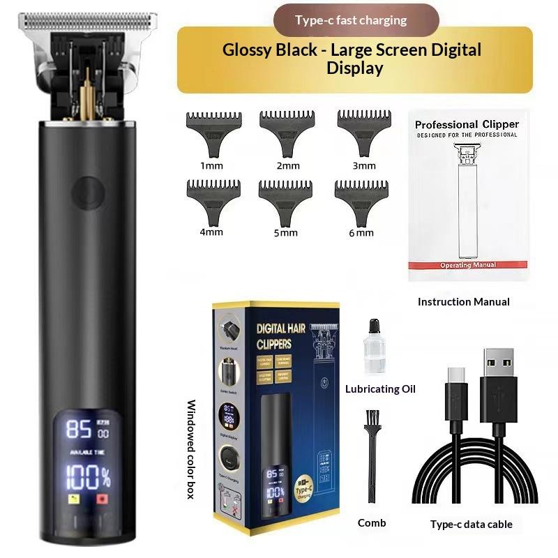 New product barber scissors household electric clippers electric hair clipper oil hair carving razor shaving head
New product barber scissors household electric clippers electric hair clipper oil hair carving razor shaving head
