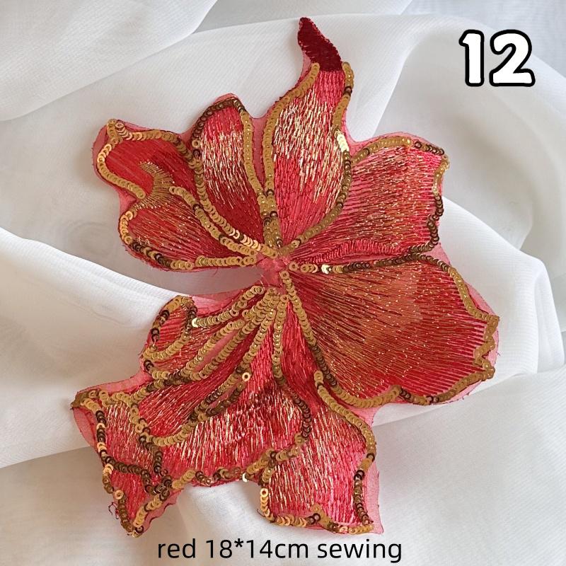 1 Pcs Gold And Silver Sequin Embroidery Flower Sew On Patch Applique Fabric DIY Dress Hat Bag Cheongsam Clothing Decor Patches
1 Pcs Gold And Silver Sequin Embroidery Flower Sew On Patch Applique Fabric DIY Dress Hat Bag Cheongsam Clothing Decor Patches
