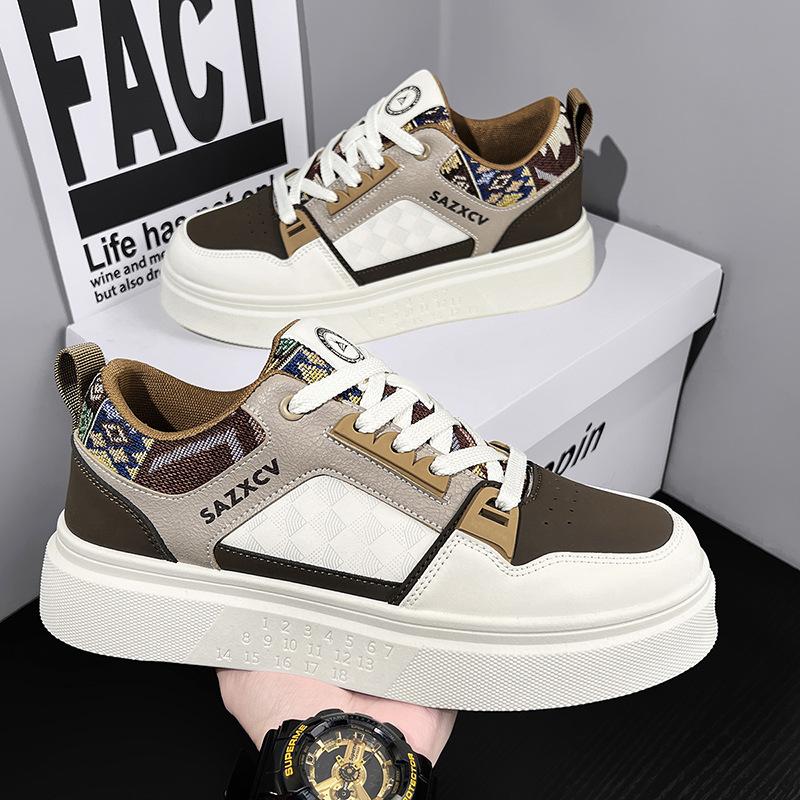 Autumn new breathable sub ins leather surface casual sports board shoes trendy shoes BB 39 коричневый
Autumn new breathable sub ins leather surface casual sports board shoes trendy shoes BB 39 коричневый