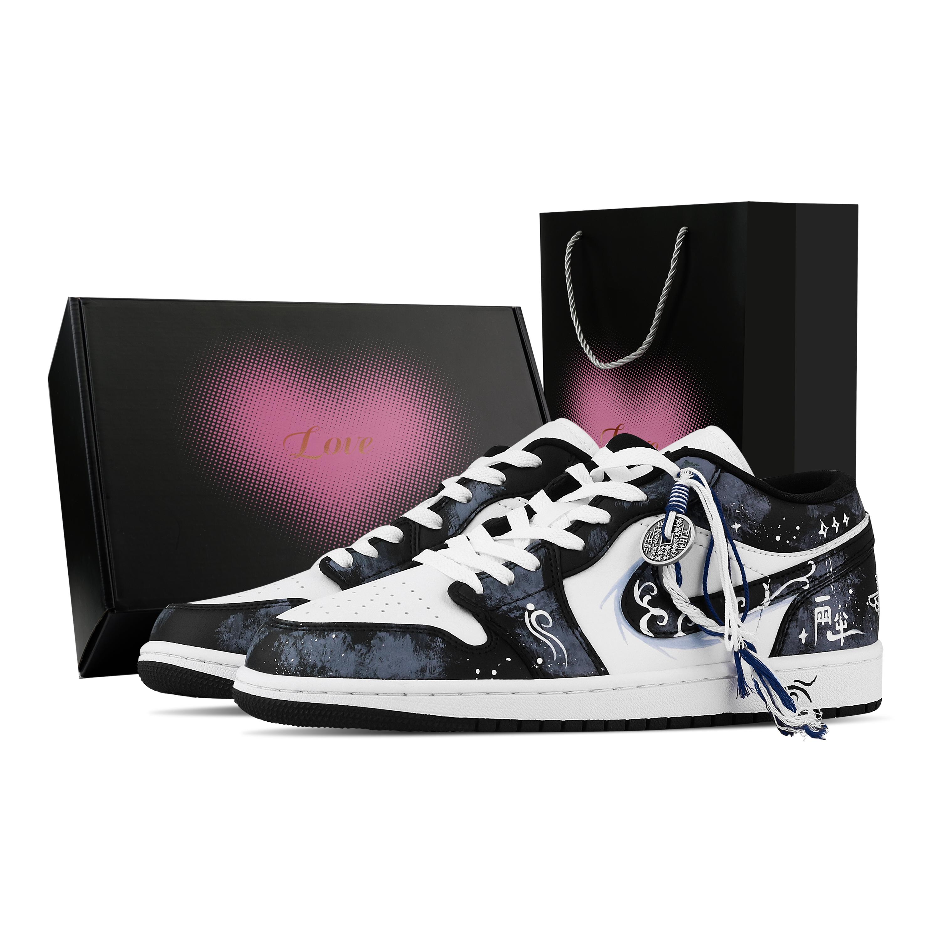Jordan Air Jordan 1 Rise And Prosper, Heart Box Low top Vintage Basketball Shoes Unisex Navy Blue DC0774-101(Team773--) 44.5
Jordan Air Jordan 1 Rise And Prosper, Heart Box Low top Vintage Basketball Shoes Unisex Navy Blue DC0774-101(Team773--) 44.5