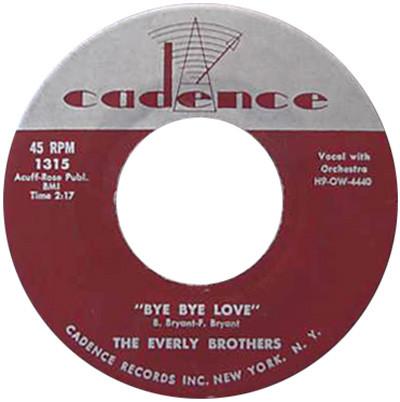 7-дюймовая пластинка EVERLY BROTHERS - Bye Bye Love / I Wonder If I Care A 1315 Cadence 1957 US Рок Б/У
7-дюймовая пластинка EVERLY BROTHERS - Bye Bye Love / I Wonder If I Care A 1315 Cadence 1957 US Рок Б/У