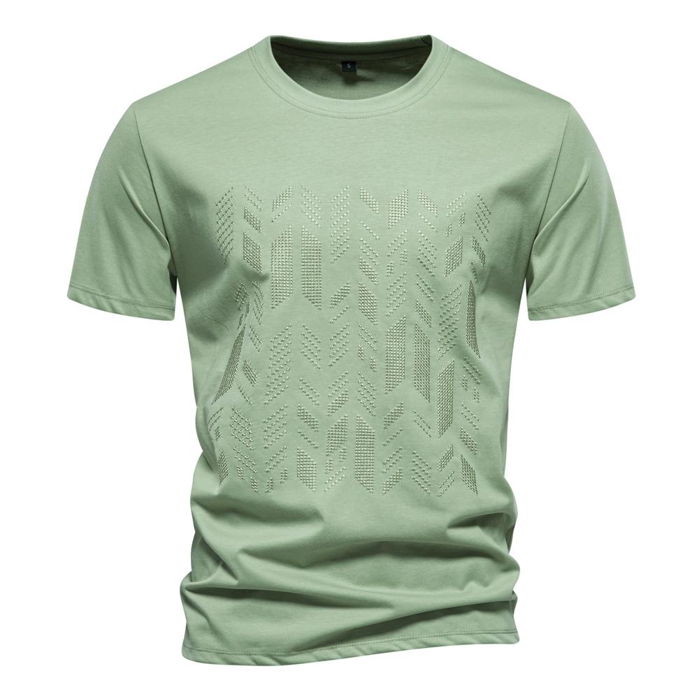 Men’s T-shirts Cotton Embroidery Round Neck Short Sleeves Solid Color Tops Summer Casual Wear Shirts Street Holiday Party Daily Fashion Fitted Shirts XXL світло-зелений колір
Men’s T-shirts Cotton Embroidery Round Neck Short Sleeves Solid Color Tops Summer Casual Wear Shirts Street Holiday Party Daily Fashion Fitted Shirts XXL світло-зелений колір