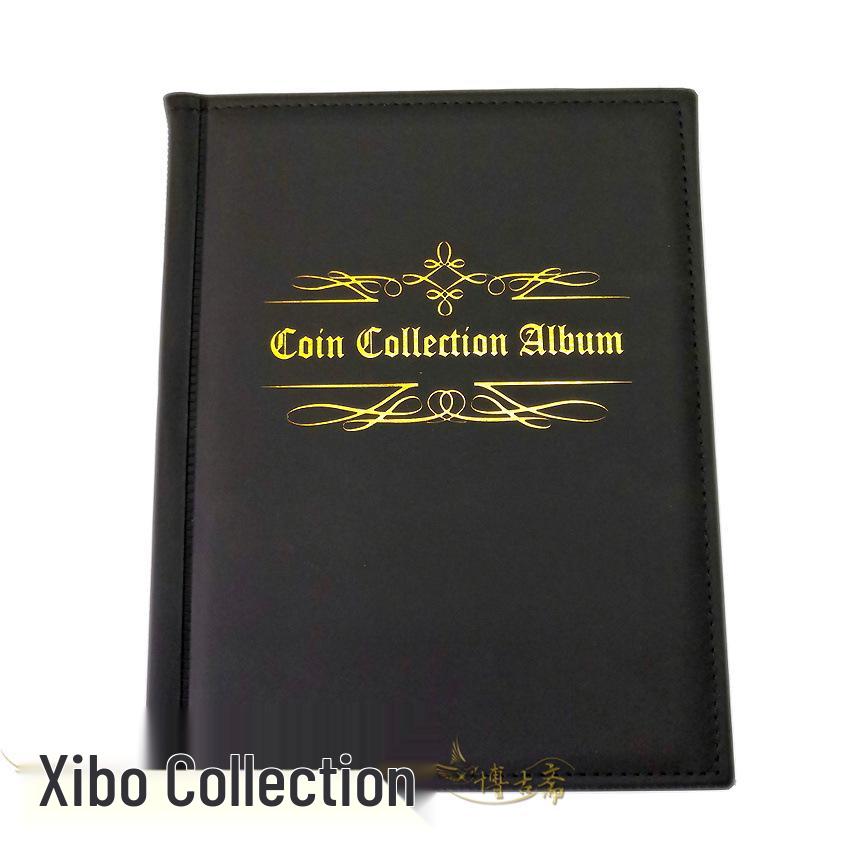 English PU Leather 200-Piece Silver Dollar Coin Album for 41mm Coins 265mm x 210mm чёрный
English PU Leather 200-Piece Silver Dollar Coin Album for 41mm Coins 265mm x 210mm чёрный