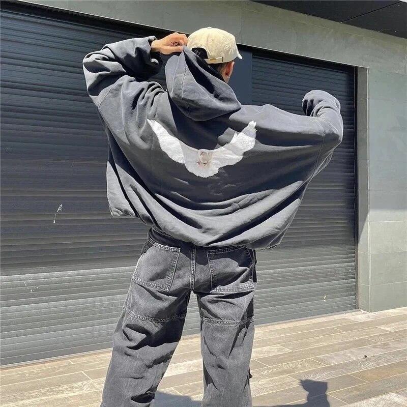 Толстовка с капюшоном Kanye West с принтом голубя, женская уличная одежда унисекс, толстовки высокого качества, сезон 6, свободный пуловер из тяжелой ткани, зима унисекс
Толстовка с капюшоном Kanye West с принтом голубя, женская уличная одежда унисекс, толстовки высокого качества, сезон 6, свободный пуловер из тяжелой ткани, зима унисекс