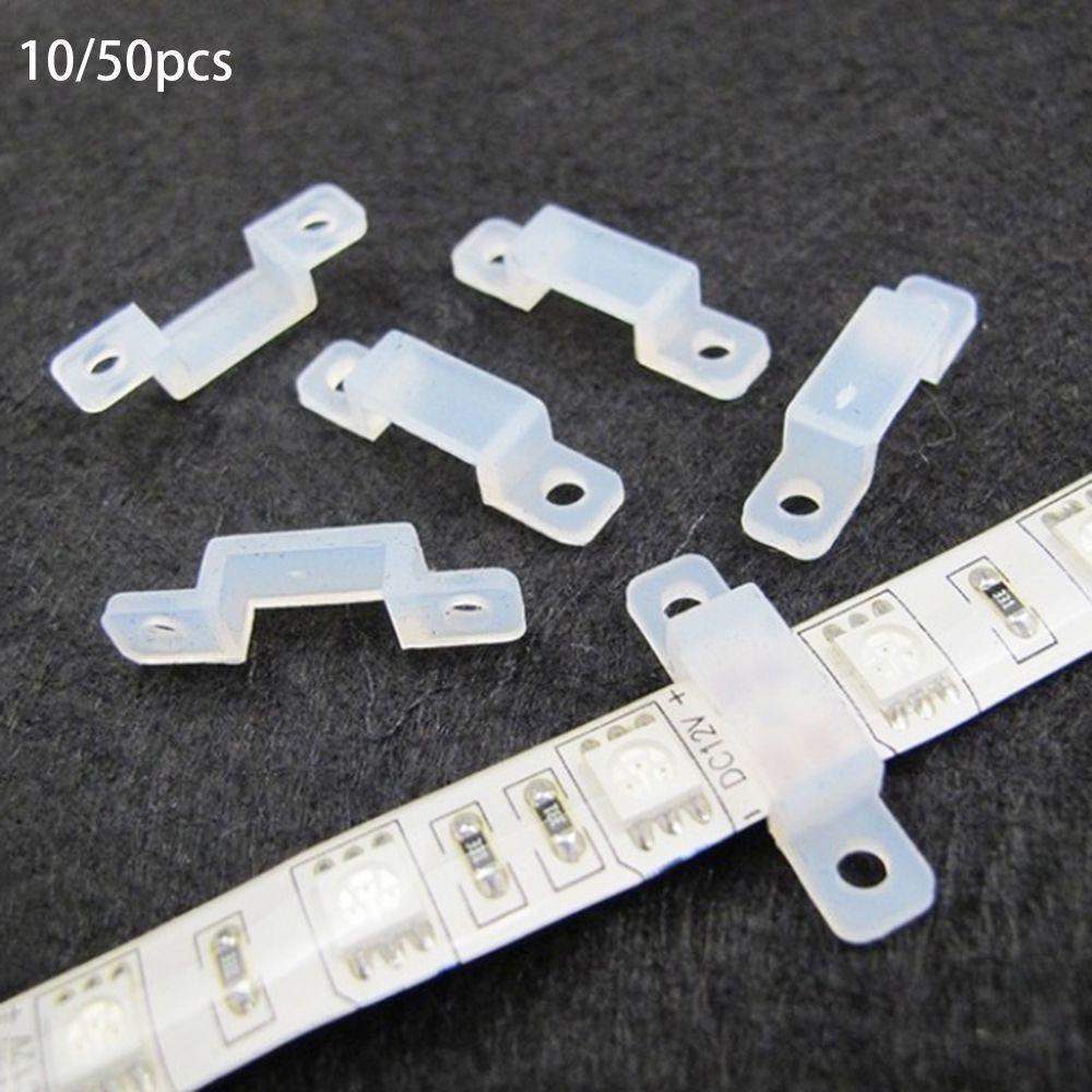 10/50pcs Useful White Fix 5050 5630 LED Strip Light Lamp Tape 12mm Fixer Silicon Clip 10 PCS
10/50pcs Useful White Fix 5050 5630 LED Strip Light Lamp Tape 12mm Fixer Silicon Clip 10 PCS