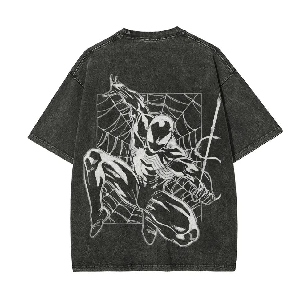 Marvel Spider-Man Printed Short Sleeve TShirt Casual Summer Wear Men s Street Clothing Men s Clothing Washed and Old 3XL
Marvel Spider-Man Printed Short Sleeve TShirt Casual Summer Wear Men s Street Clothing Men s Clothing Washed and Old 3XL