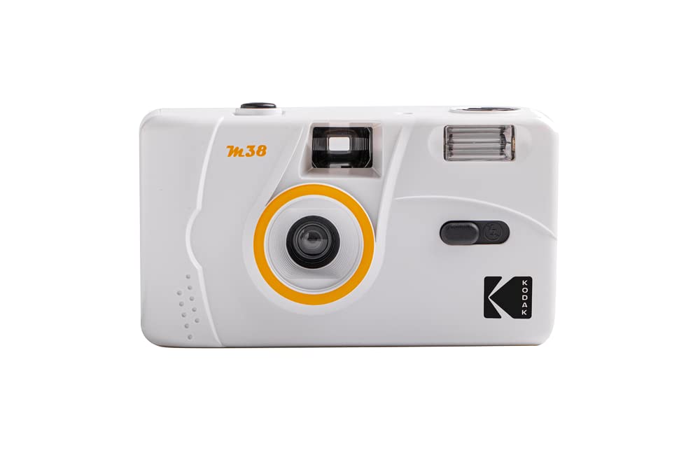 Kodak M38 35mm Film Camera Powerful Easy to Use - Focus-Free, Built-in Flash, (Cloud White)
Kodak M38 35mm Film Camera Powerful Easy to Use - Focus-Free, Built-in Flash, (Cloud White)