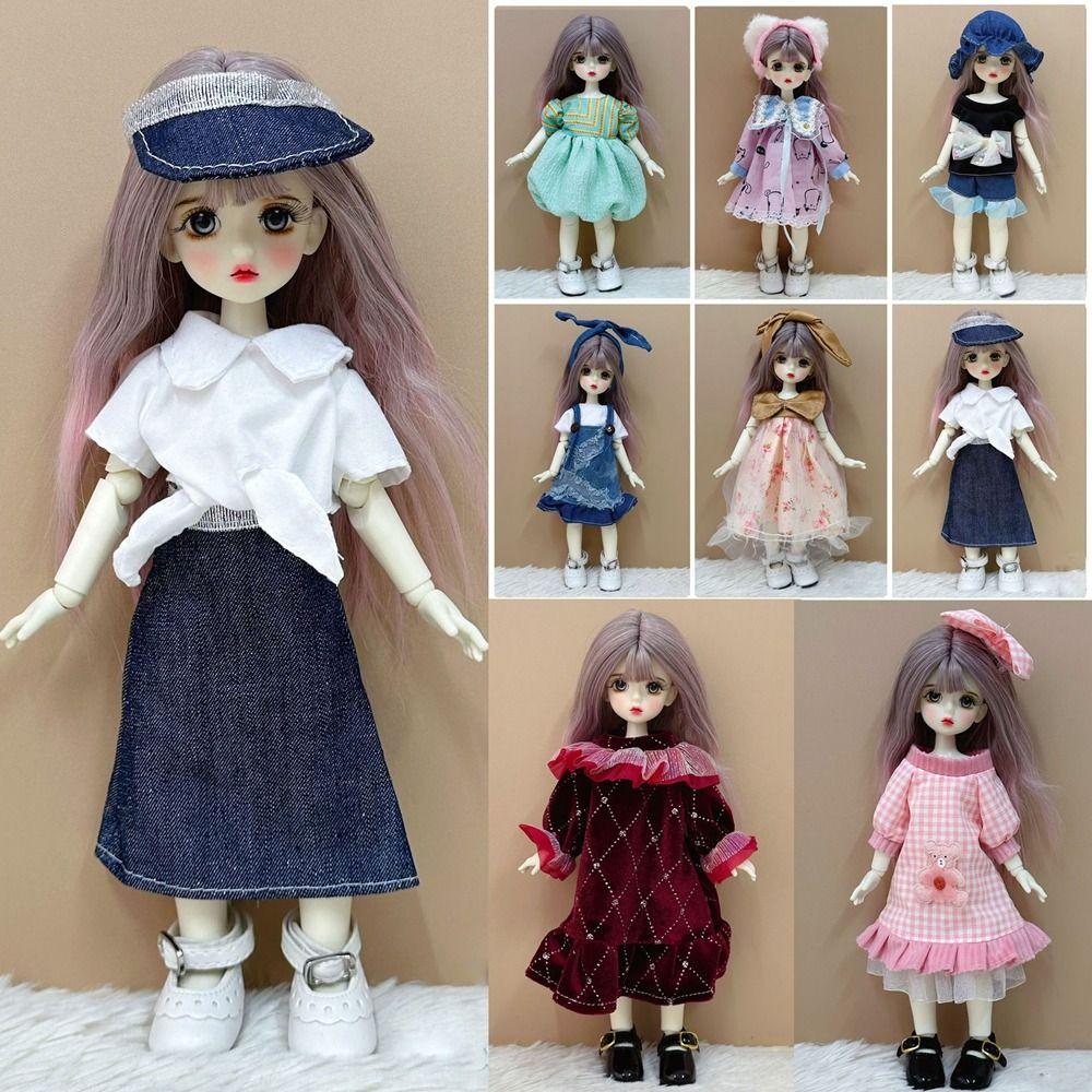 Newest Handmade Girl Clothes Casual Wear 30cm Doll Accessories 30cm/11.5 Doll/1/6 Dolls
Newest Handmade Girl Clothes Casual Wear 30cm Doll Accessories 30cm/11.5 Doll/1/6 Dolls