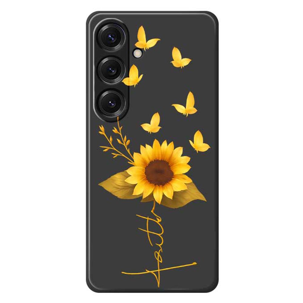 Для Samsung Galaxy S25 Чехол Золотая Бабочка Подсолнух Принт Прямой Край ТПУ Задняя Крышка Телефона Black
Для Samsung Galaxy S25 Чехол Золотая Бабочка Подсолнух Принт Прямой Край ТПУ Задняя Крышка Телефона Black