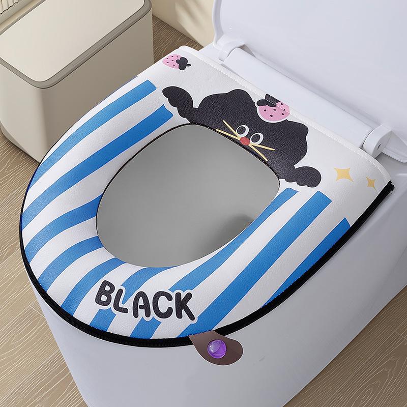 Waterproof toilet mat with handle, hook zipper cushion, toilet seat
Waterproof toilet mat with handle, hook zipper cushion, toilet seat