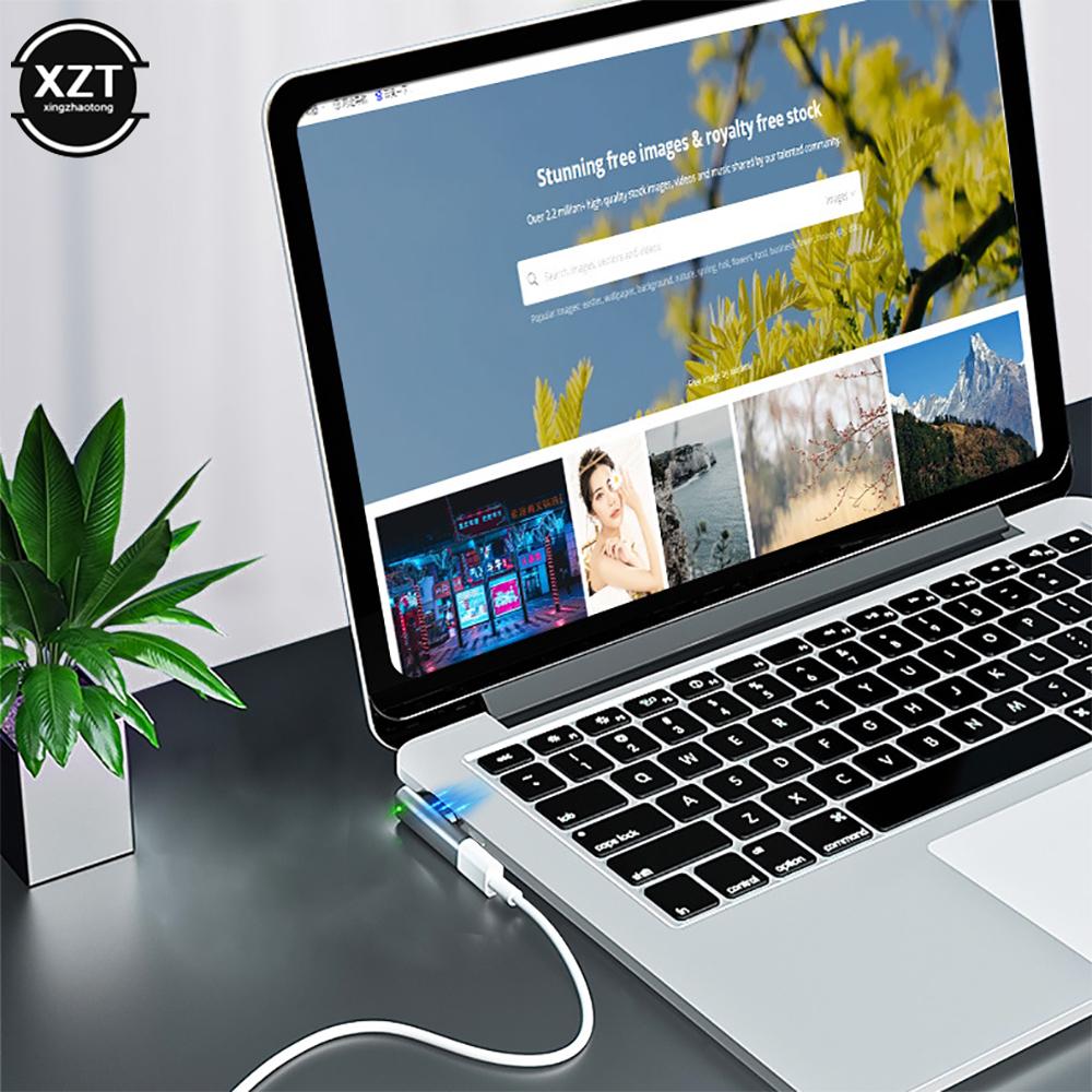 Магнитный адаптер для зарядки PD Type C для Apple Magsafe 2 MacBook Pro Air, штекер-конвертер для зарядки, адаптер для быстрой зарядки USB C
Магнитный адаптер для зарядки PD Type C для Apple Magsafe 2 MacBook Pro Air, штекер-конвертер для зарядки, адаптер для быстрой зарядки USB C