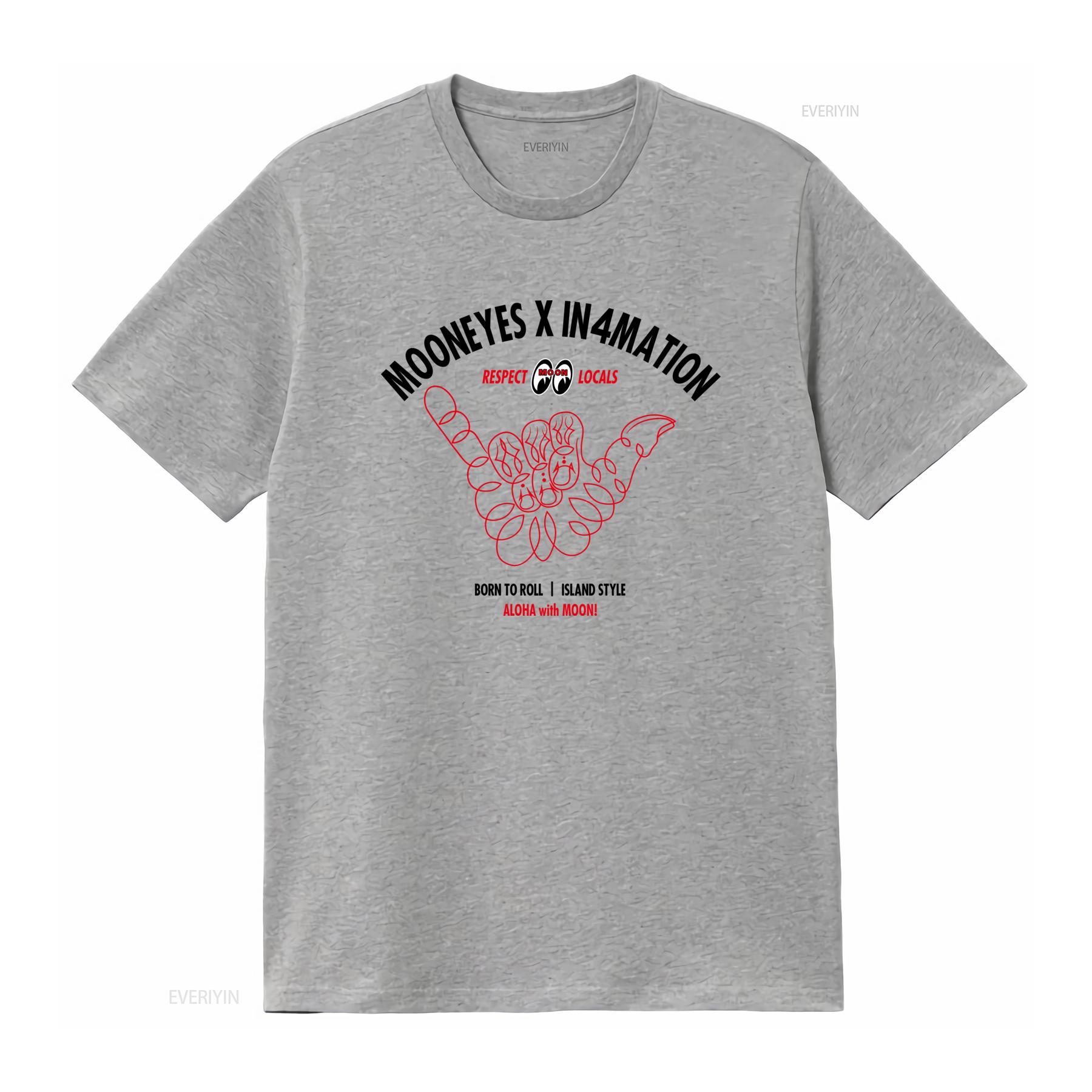 In4mation x Mooneyes Aloha With Moon Double Sided Official Black T Shirt Respect Locals Born To Roll Island Style vintage S
In4mation x Mooneyes Aloha With Moon Double Sided Official Black T Shirt Respect Locals Born To Roll Island Style vintage S