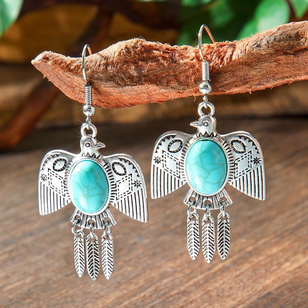 Bohemian multi-piece set stud earrings retro ethnic style hollow bird swallow earrings geometric twist earrings women
Bohemian multi-piece set stud earrings retro ethnic style hollow bird swallow earrings geometric twist earrings women