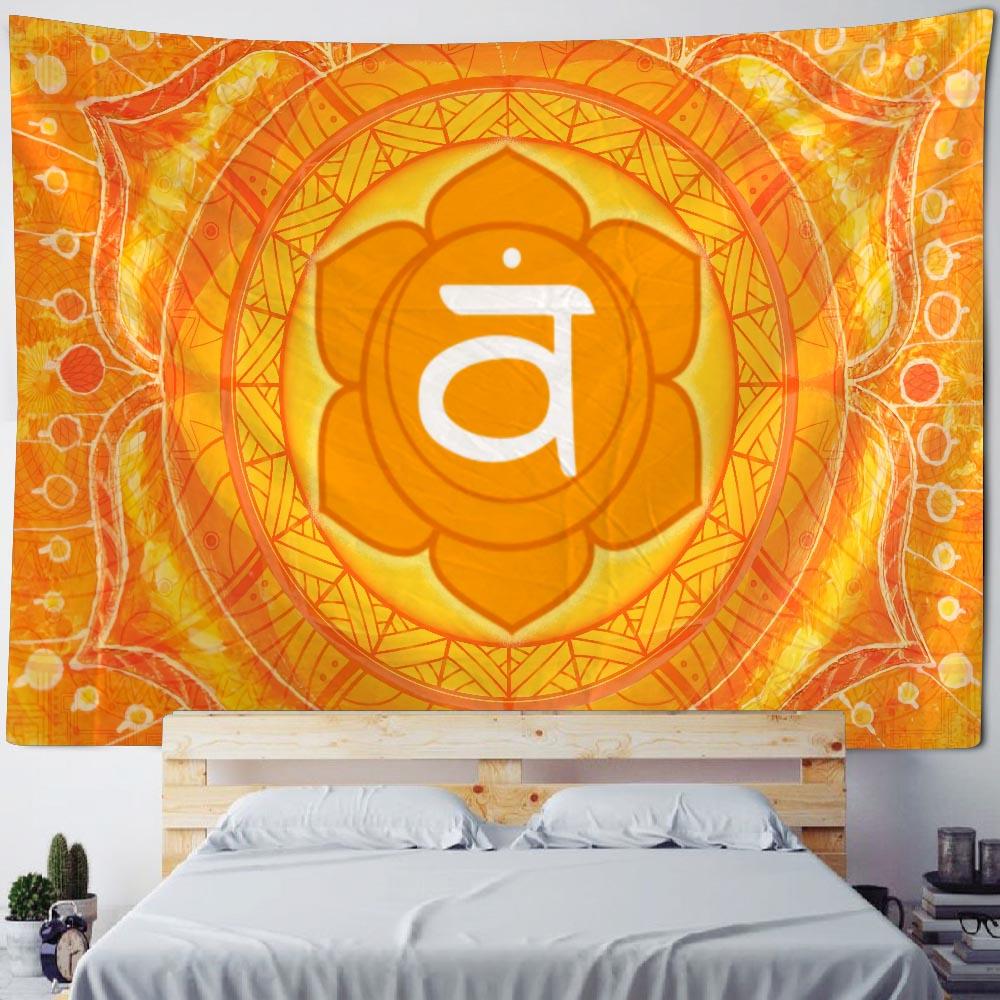Meditation Chakra Tapestry Mantra Wall Hanging Psychedelic Wall Fabric Decoration Yoga Mat Bohemian Bedroom Art Decoration 74x94cm(29x37in)
Meditation Chakra Tapestry Mantra Wall Hanging Psychedelic Wall Fabric Decoration Yoga Mat Bohemian Bedroom Art Decoration 74x94cm(29x37in)