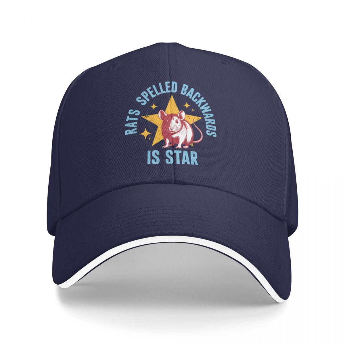 Baseball Caps Rats Spelled Backwards Is Star Funny Rat Meme Fun Graphic Unisex Outdoor Summer Caps One Size
Baseball Caps Rats Spelled Backwards Is Star Funny Rat Meme Fun Graphic Unisex Outdoor Summer Caps One Size