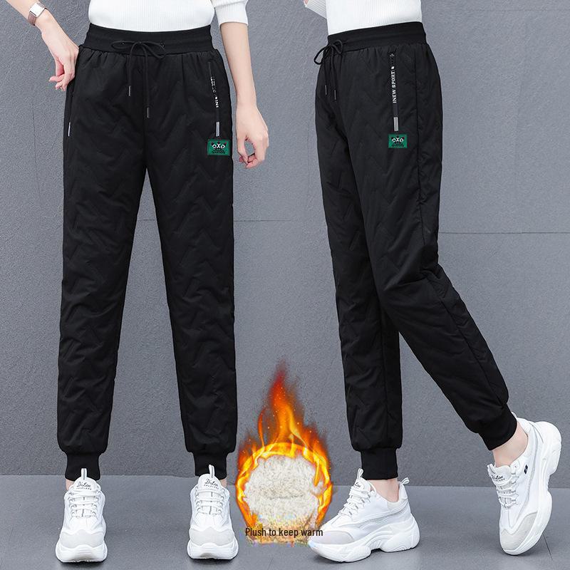 Женские зимние брюки из плюшевого хлопка: Стильные, утолщенные, утепленные, с манжетами и плоской подошвой 5XL (165-180 jin)
Женские зимние брюки из плюшевого хлопка: Стильные, утолщенные, утепленные, с манжетами и плоской подошвой 5XL (165-180 jin)