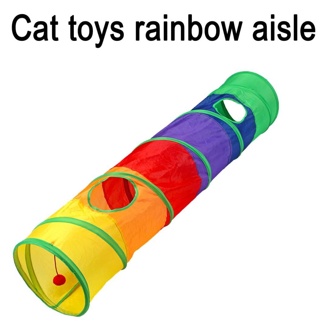 PDTO Cat Tunnel Pet Tube Складная игровая игрушка Крытый и открытый Игрушки для котят и щенков
PDTO Cat Tunnel Pet Tube Складная игровая игрушка Крытый и открытый Игрушки для котят и щенков