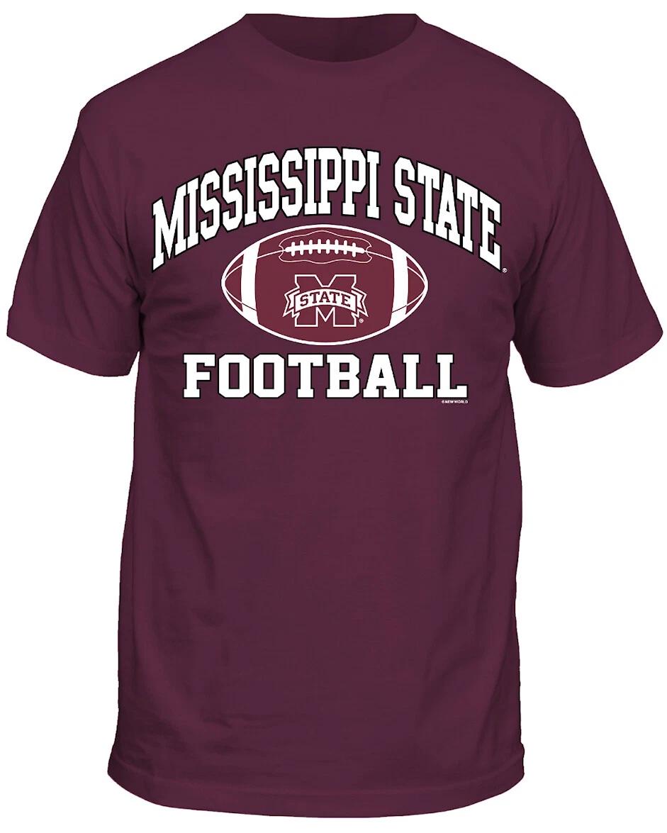 Mississippi State Bulldogs Men s Maroon Football Graphic Short Sleeve T shirt 2XL
Mississippi State Bulldogs Men s Maroon Football Graphic Short Sleeve T shirt 2XL