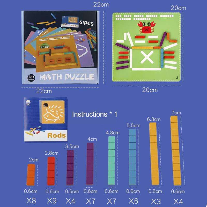 Деревянные игрушки Монтессори Спички Пазлы Игра DIY Математика Геометрия Настольная игра Логическое мышление Матч Обучение Развивающие игрушки для детей
Деревянные игрушки Монтессори Спички Пазлы Игра DIY Математика Геометрия Настольная игра Логическое мышление Матч Обучение Развивающие игрушки для детей