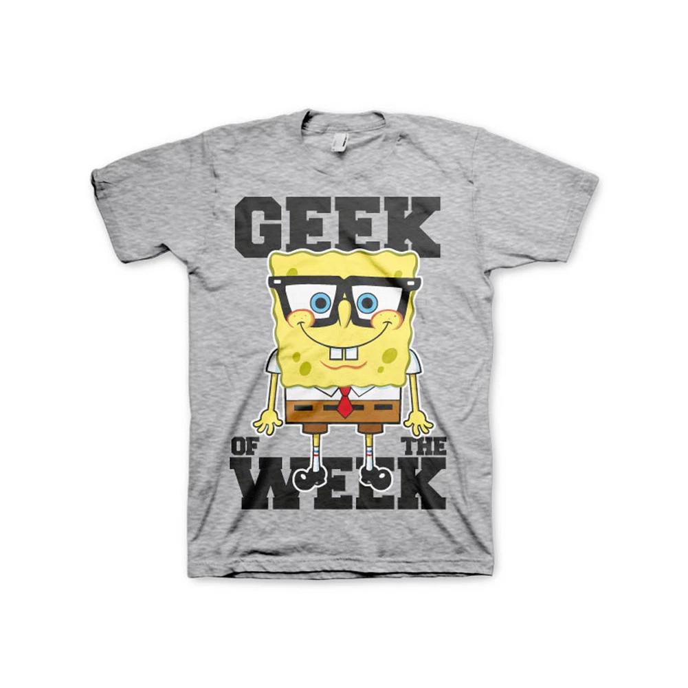 Officially Licensed Sponge Bob Geek of The Week Men s T-Shirt S-XXL Sizes M
Officially Licensed Sponge Bob Geek of The Week Men s T-Shirt S-XXL Sizes M