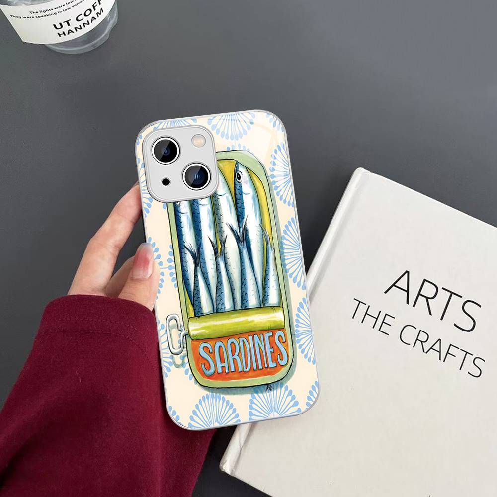 Sardines Fish Tempered Glass For Iphone 14 13 12 11 Pro Mini XS MAX 14Plus X XS XR Cover iphone 13 mini
Sardines Fish Tempered Glass For Iphone 14 13 12 11 Pro Mini XS MAX 14Plus X XS XR Cover iphone 13 mini