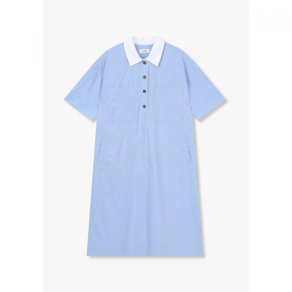 Studio Tomboy Color Block Collar Neck Short Sleeve Dress 9176241983 sky blue/OS
Studio Tomboy Color Block Collar Neck Short Sleeve Dress 9176241983 sky blue/OS