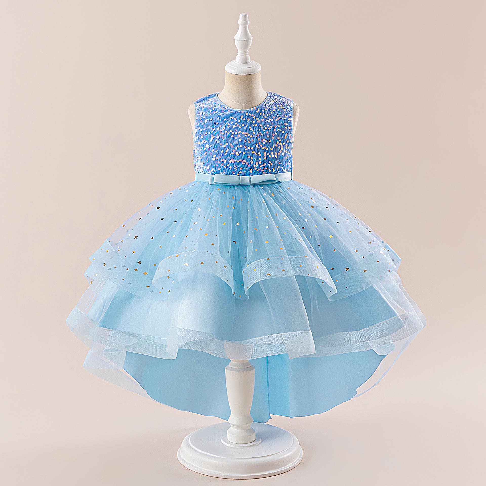 Европейское и американское платье принцессы с пайетками и шлейфом из тюля для девочек - Свадебное и для выступлений 110cm, 4 years
Европейское и американское платье принцессы с пайетками и шлейфом из тюля для девочек - Свадебное и для выступлений 110cm, 4 years