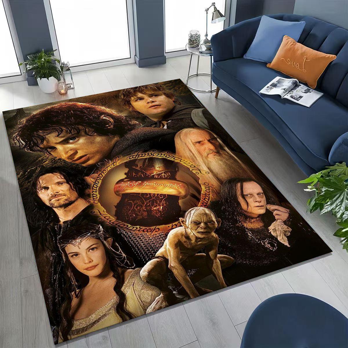 Classics L-Lord of The Rings H-Hobbit Movie Board Rug for Bedroom Living Room Sofa Home Doormat Decor, Large Non-slip Floor Mat 40x60cm( 15x23in )
Classics L-Lord of The Rings H-Hobbit Movie Board Rug for Bedroom Living Room Sofa Home Doormat Decor, Large Non-slip Floor Mat 40x60cm( 15x23in )