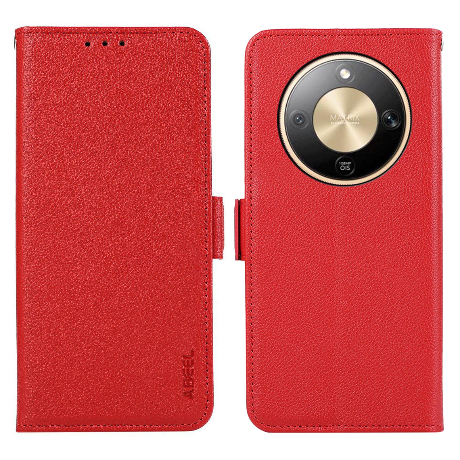 ABEEL For Honor Magic8 Lite 5G/X9d 5G/X70 5G Case Litchi Texture Leather RFID Blocking Phone Cover
ABEEL For Honor Magic8 Lite 5G/X9d 5G/X70 5G Case Litchi Texture Leather RFID Blocking Phone Cover