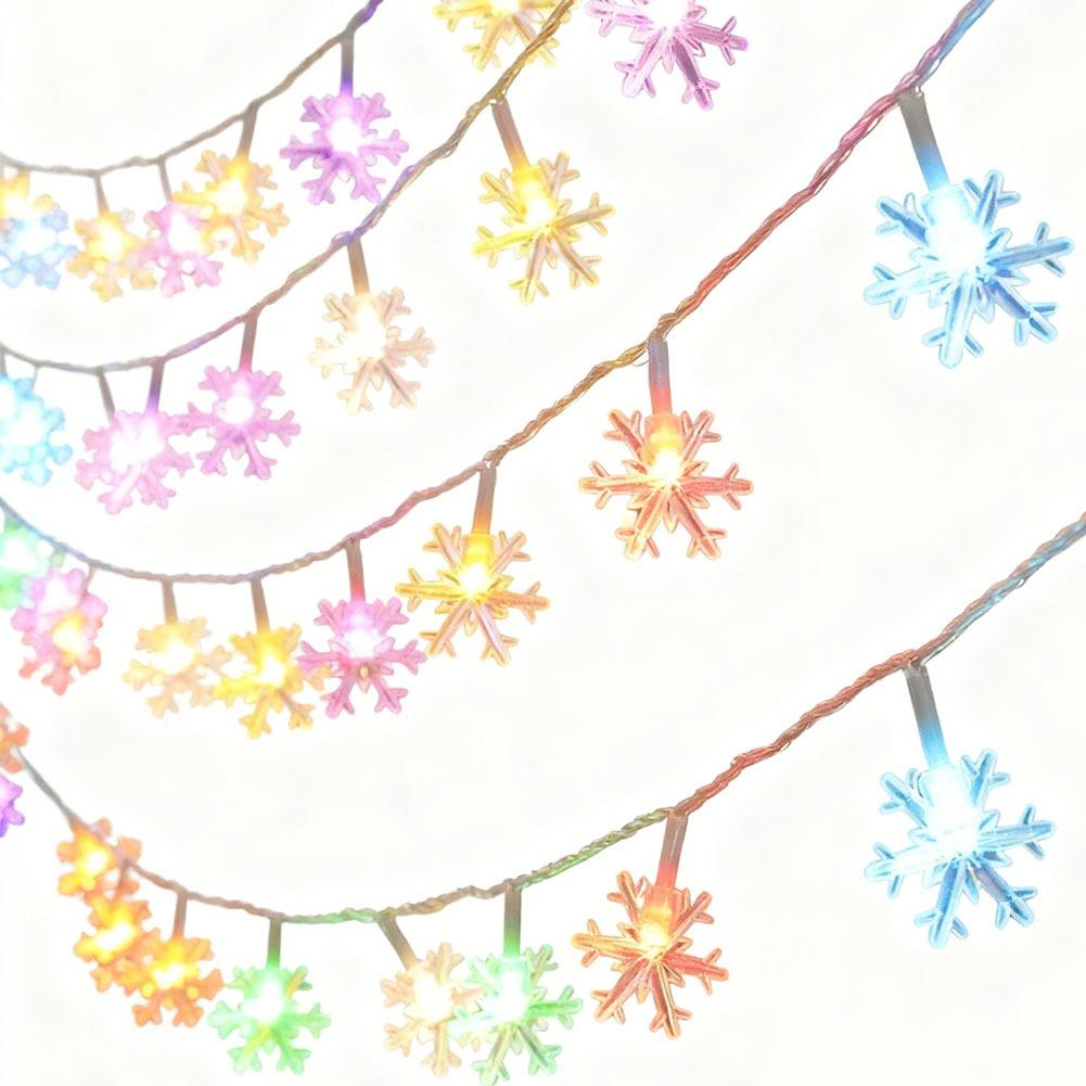 20Leds Snowflake String Garland Fairy Lights Battery Powered Christmas Tree Holiday New Year Bedroom Decoration Atmosphere Lamps
20Leds Snowflake String Garland Fairy Lights Battery Powered Christmas Tree Holiday New Year Bedroom Decoration Atmosphere Lamps