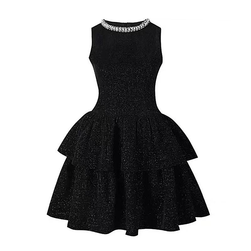 Beautiful Spice Girl Waist Dress Women s French Temperament Thousand Gold High Sense Small Black Dress Birthday Dress Short Skirt XL чорний
Beautiful Spice Girl Waist Dress Women s French Temperament Thousand Gold High Sense Small Black Dress Birthday Dress Short Skirt XL чорний