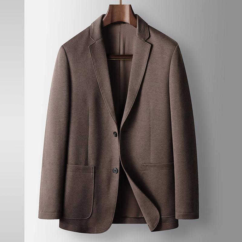 Autumn and Winter Knitted Wool Single West Light Luxury Business Middle-aged and Young People High-end Suit Jacket 195 кавовий
Autumn and Winter Knitted Wool Single West Light Luxury Business Middle-aged and Young People High-end Suit Jacket 195 кавовий