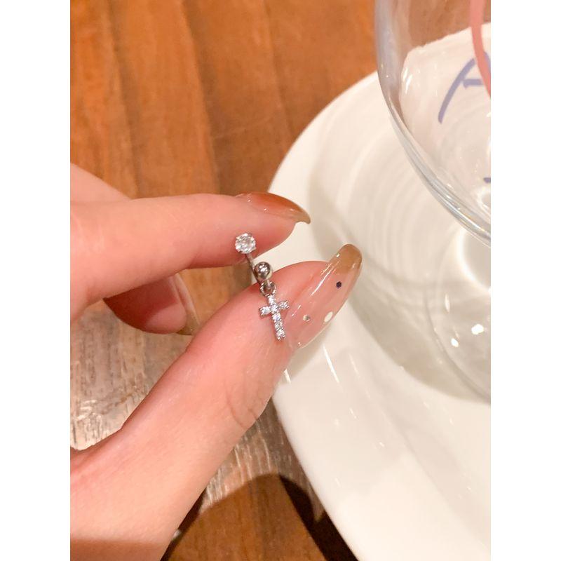 Dudu Пара Титановая сталь U-образный ушной крючок Женский циркон U-shaped horseshoe nail cross pendant single pack
Dudu Пара Титановая сталь U-образный ушной крючок Женский циркон U-shaped horseshoe nail cross pendant single pack