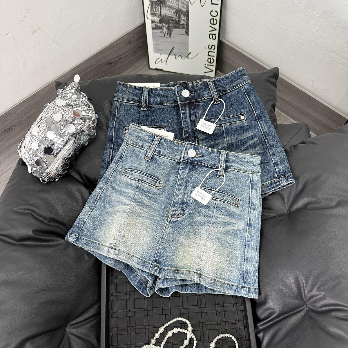 Women s High-Waisted Distressed Denim Mini Skirt - A-Line, Anti-Exposure, Spring 2026 Style Small светло-синий
Women s High-Waisted Distressed Denim Mini Skirt - A-Line, Anti-Exposure, Spring 2026 Style Small светло-синий