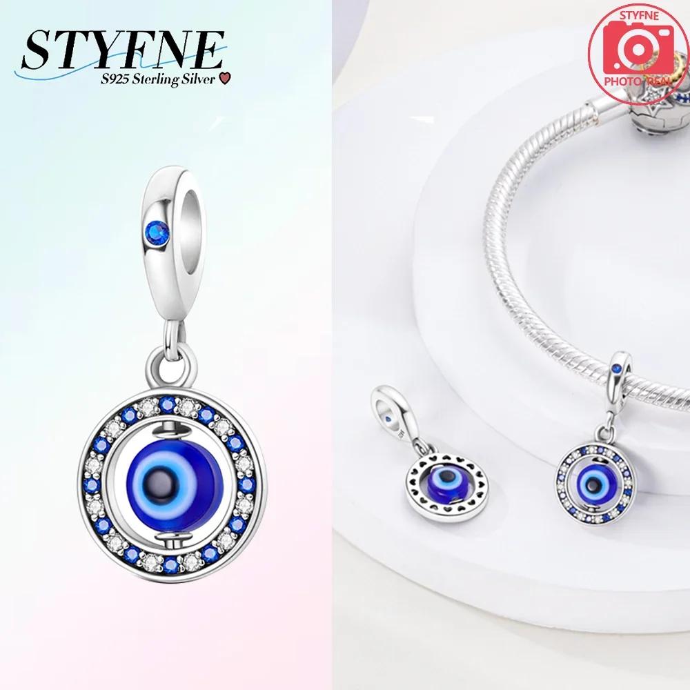 Original Copper Charms Blue Zircon Circular Demon S Eye Infinity Sun Bead Fit Bracelet Fine Gift Diy Accessory Women Jewelry
Original Copper Charms Blue Zircon Circular Demon S Eye Infinity Sun Bead Fit Bracelet Fine Gift Diy Accessory Women Jewelry