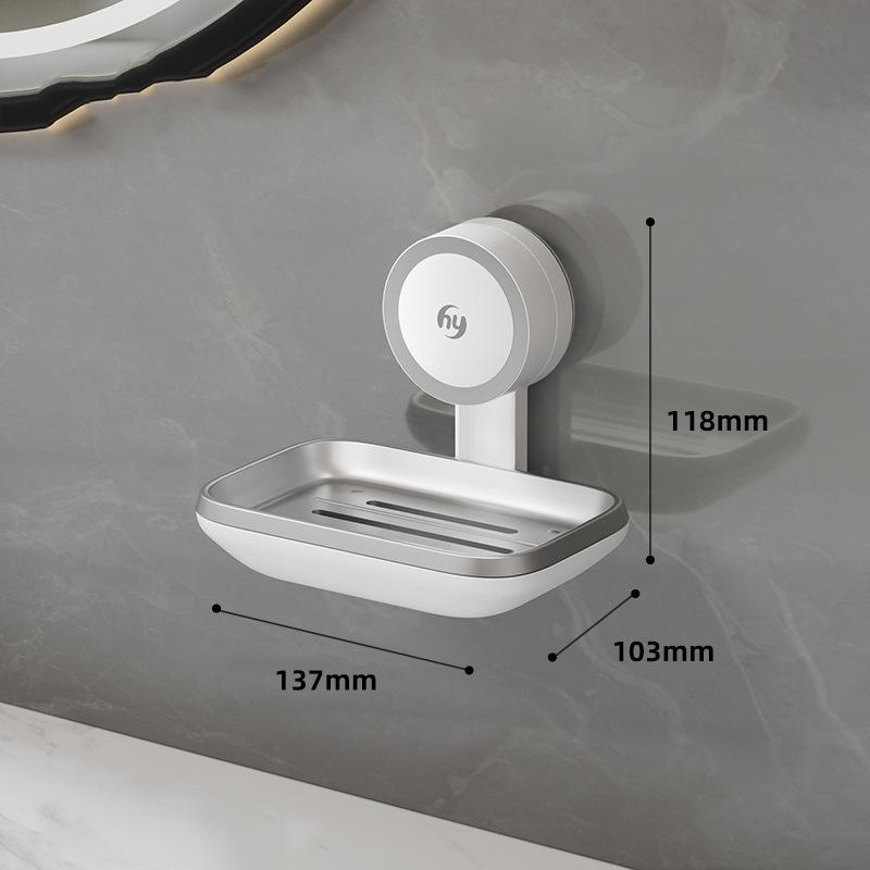 Waterproof Soap Storage Box Powerful Vacuum Suction Cup Soap Dish With Drain Holes Rust Proof Soap Holder For Bathroom And Toile
Waterproof Soap Storage Box Powerful Vacuum Suction Cup Soap Dish With Drain Holes Rust Proof Soap Holder For Bathroom And Toile