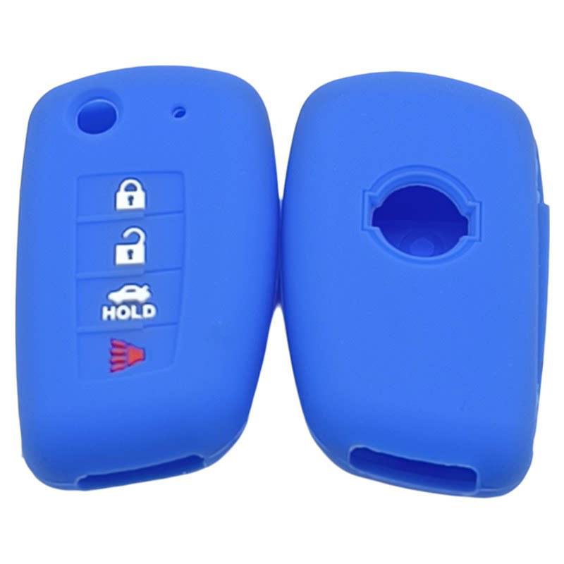 Nissan 4-Button Folding Key Silicone Case for Qashqai, X-Trail, Sylphy, Bluebird, Kicks, Tiida синий
Nissan 4-Button Folding Key Silicone Case for Qashqai, X-Trail, Sylphy, Bluebird, Kicks, Tiida синий