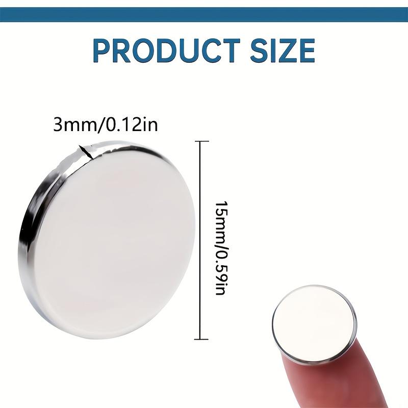 10/20/50pcs 15x3mm Ultra-Thin Magnets – Adhesive Discs for Kitchen, Doors & Office Organizing
10/20/50pcs 15x3mm Ultra-Thin Magnets – Adhesive Discs for Kitchen, Doors & Office Organizing