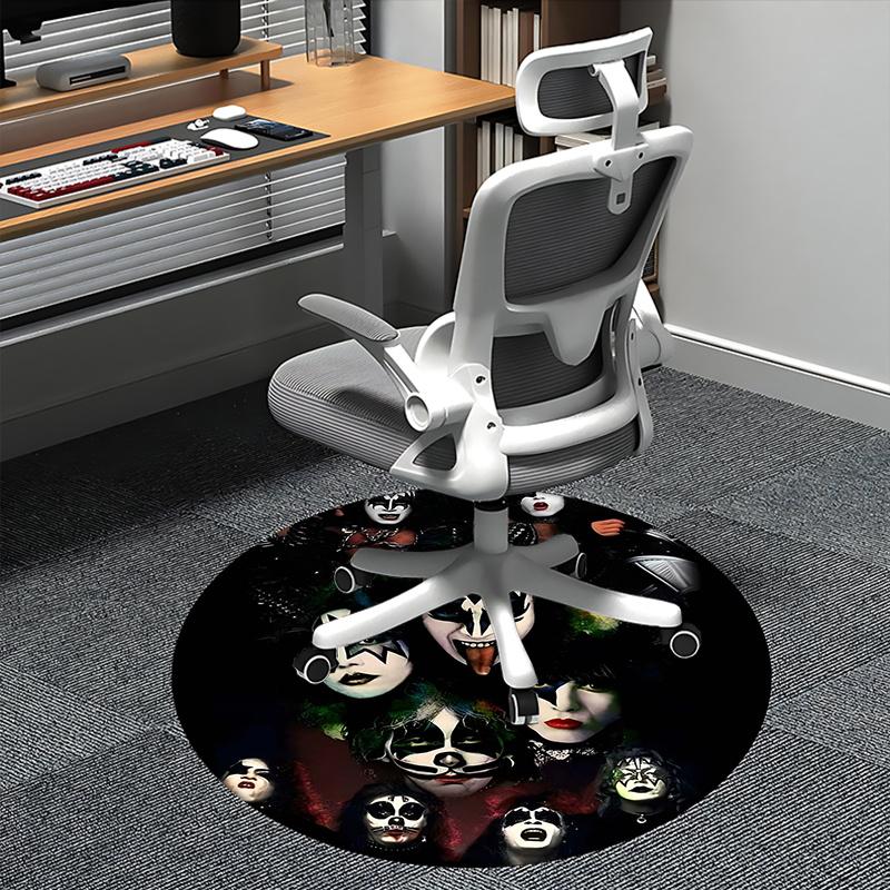 KISS Band,Rock Music Chair mat Round Rug-Office carpet, Machine Washable, Non-slip, Suitable for Living Rooms, Bedrooms, Entryways, and Holi 80cm by 80cm
KISS Band,Rock Music Chair mat Round Rug-Office carpet, Machine Washable, Non-slip, Suitable for Living Rooms, Bedrooms, Entryways, and Holi 80cm by 80cm
