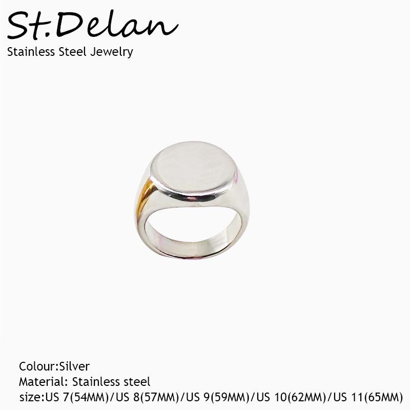 Elegant 18K Gold-Plated Stainless Steel Women s Ring - Luxury Trend Plain Band 65mm-US 11
Elegant 18K Gold-Plated Stainless Steel Women s Ring - Luxury Trend Plain Band 65mm-US 11